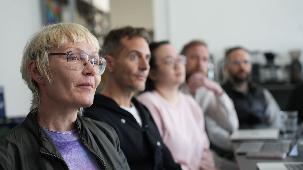 Participants listening at the PAGEBREAKER Kick-Off meeting